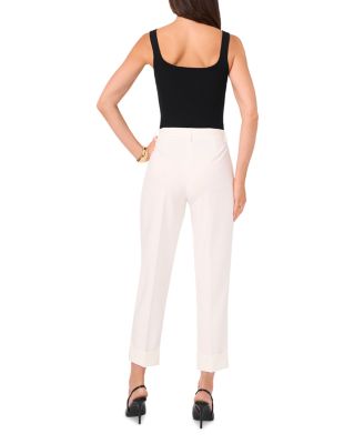 Creased Cuffed Pants