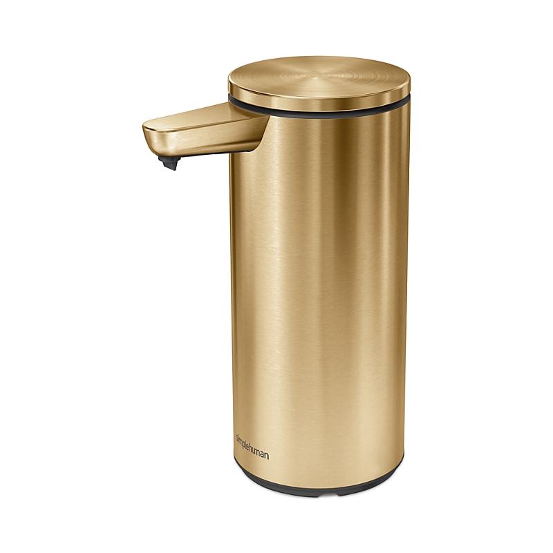 Simplehuman 10 oz Foam Sensor Pump In Brass