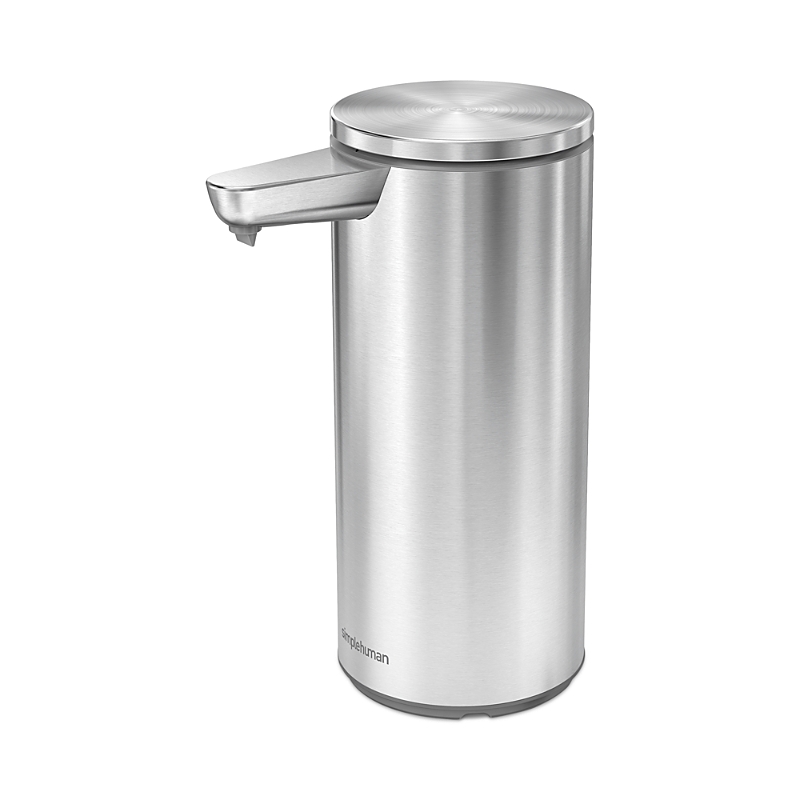 Simplehuman 9oz Sensor Pump, Touch-free Hand Soap Dispenser In Silver