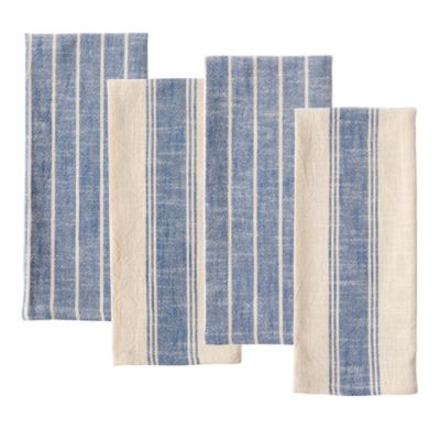 Kaf Home Firenze Cotton Kitchen Towels, Set of 4