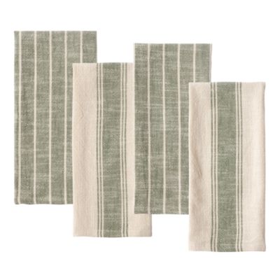 Kaf Home Firenze Cotton Kitchen Towels, Set of 4