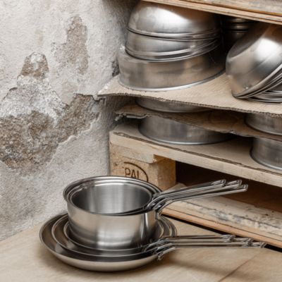 Cristel 1826 Collection 9.5&amp;quot; Stainless Steel Frypan