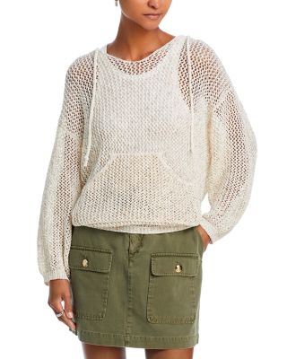 Vintage Havana Scoop Neck Hoodie Sweater