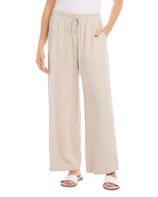 Karen Kane Drawstring Wide Leg Pants