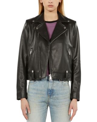 The Kooples Leather Moto Jacket