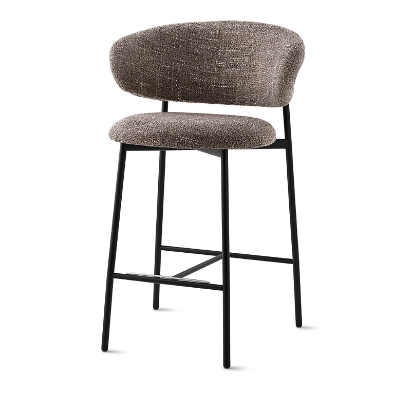 Calligaris Oleandro Counter Stool In Taupe
