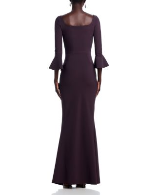 Astra Flare Sleeve Gown