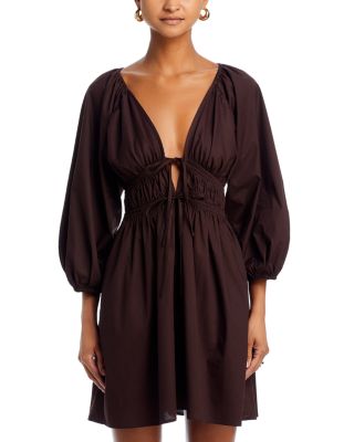 Leighton Poplin Mini Dress