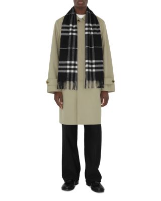 Check Cashmere Scarf