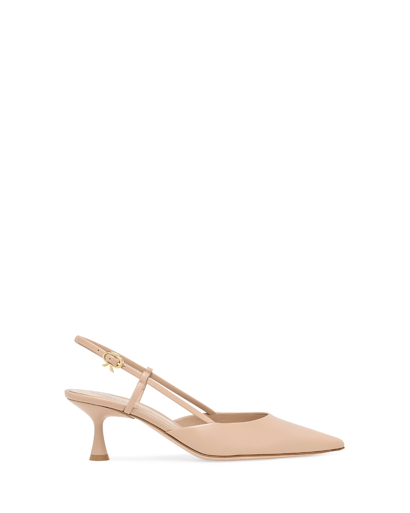 Gianvito Rossi Ascent 55 Slingback Pumps In Pink