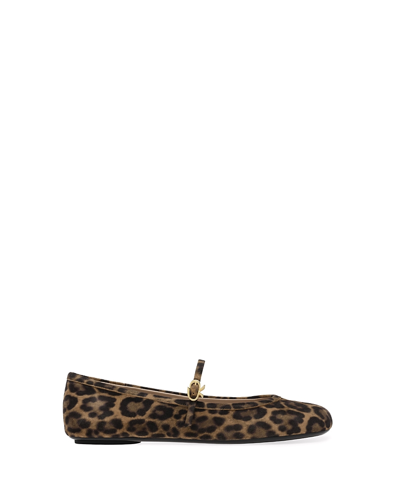 Gianvito Rossi Ballerina Carla In Animal Print