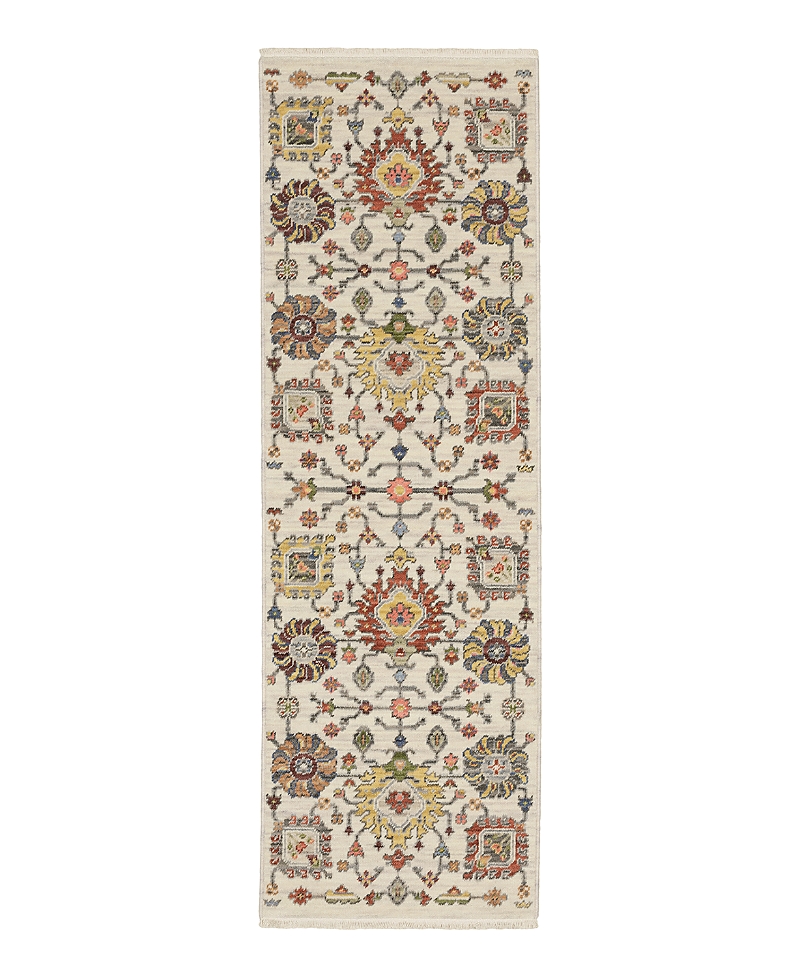 Oriental Weavers Lucca 8111w Runner Area Rug, 2' X 6' In Ivory