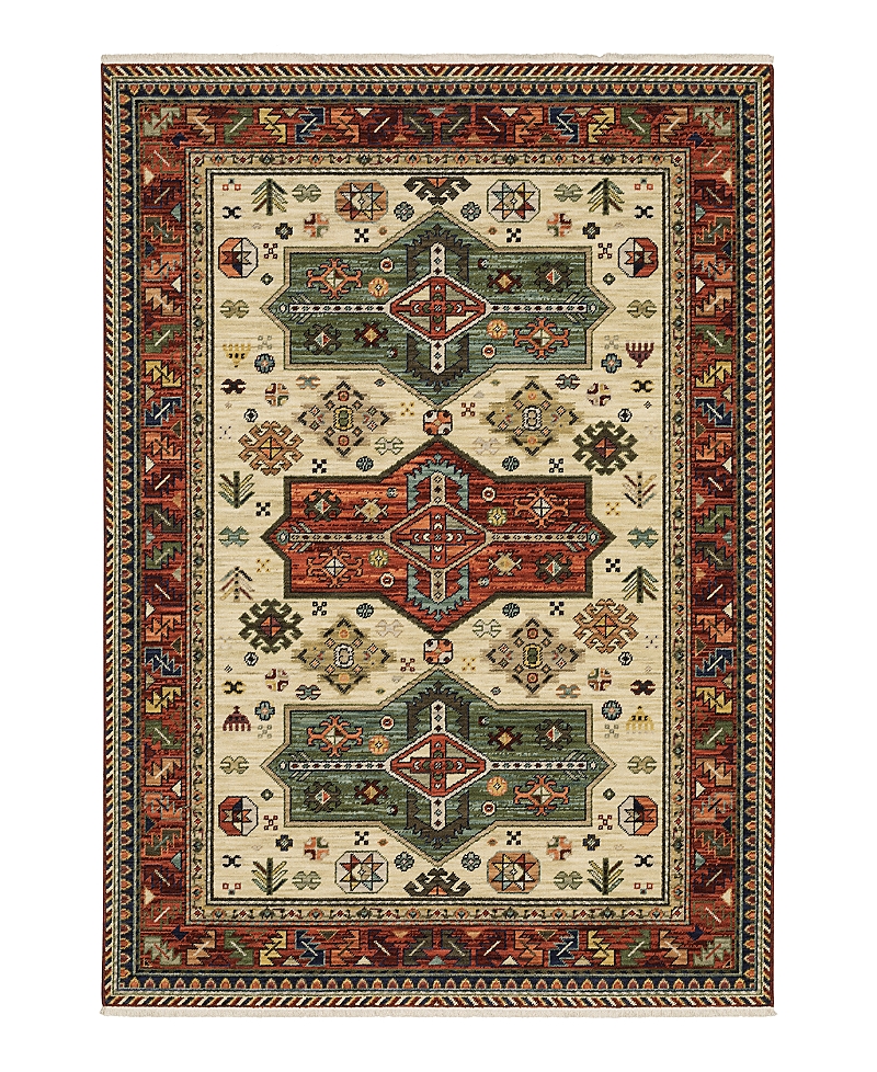 Oriental Weavers Lilihan 8022r Area Rug, 3'3 X 5' In Red