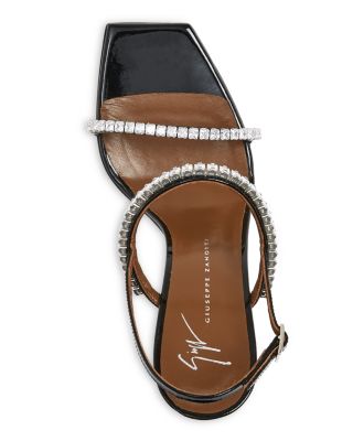 Women's Crystal Embellished Slingback Sandals