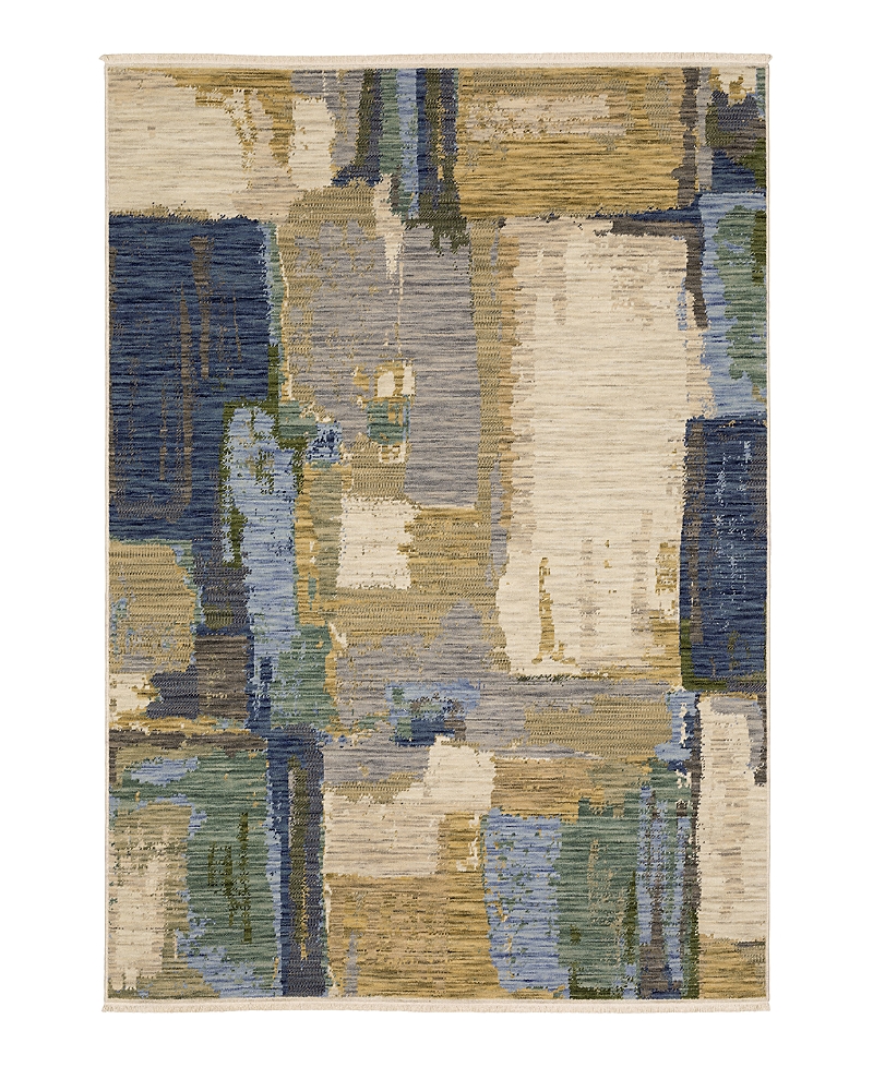 Oriental Weavers Soleri Sol05 Area Rug, 7'10 X 10'10 In Blue