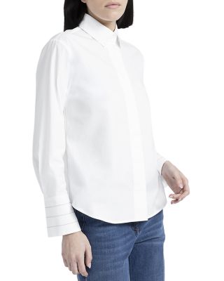 Peserico Embellished Cuff Shirt