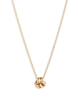 London Camille - Premium Knot Pendant Necklace