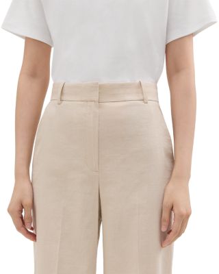 High Waist Wide Leg Trousers 
