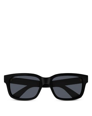 Minimal Squared Injection Sunglasses, 56mm
