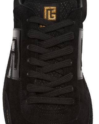 Men's Swan Suede & Patent Leather Sneaker