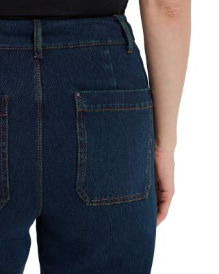 Erin High Rise Wide Leg Jeans in Indigo