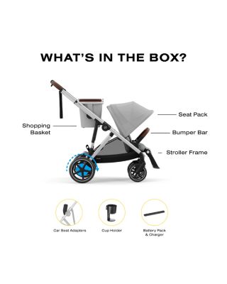 e-Gazelle S Electronic Assist Stroller