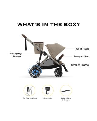 e-Gazelle S Electronic Assist Stroller