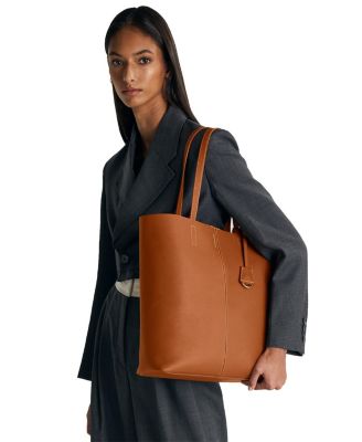 MAISON de SABRÉ Tall Leather Soft Tote Bag | Bloomingdale's