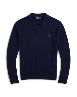 Wool Regular Fit Polo Sweater