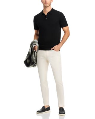 Merino Wool Regular Fit Polo Shirt 