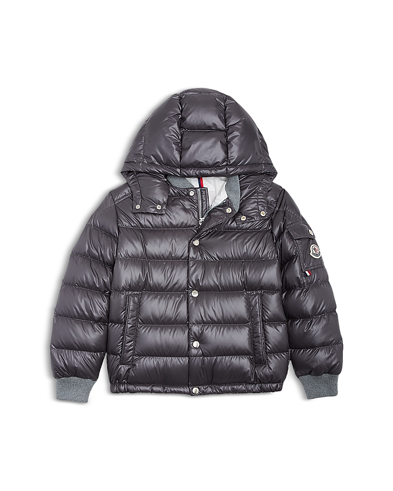 Moncler Boys' Manaem Down Puffer Jacket - Big Kid In Charcoal
