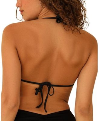 Christina Tie Straps Bandeau Bikini Top