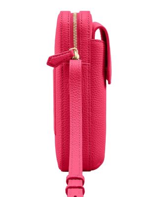 Leather Zip Phone Pouch