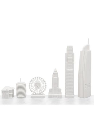 Chess Set Acrylic New York vs Los Angeles with Wood Hatch Board