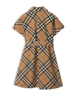 Girls' Giulietta Check Shirt Dress - Little Kid, Big Kid