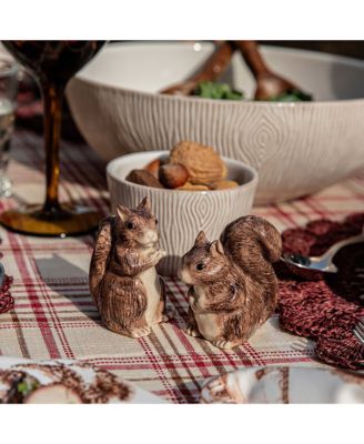 Clever Creatures Squirrel Salt and Pepper Set of 2