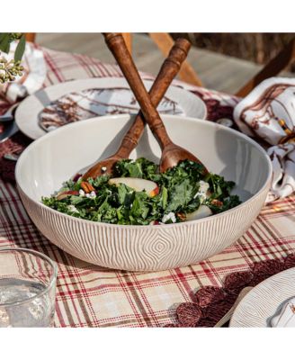 Blenheim Oak 12" Serving Bowl