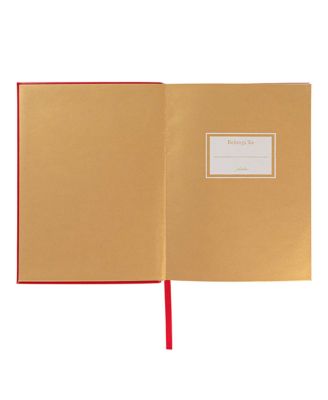 Naughty/Nice Embossed Journal