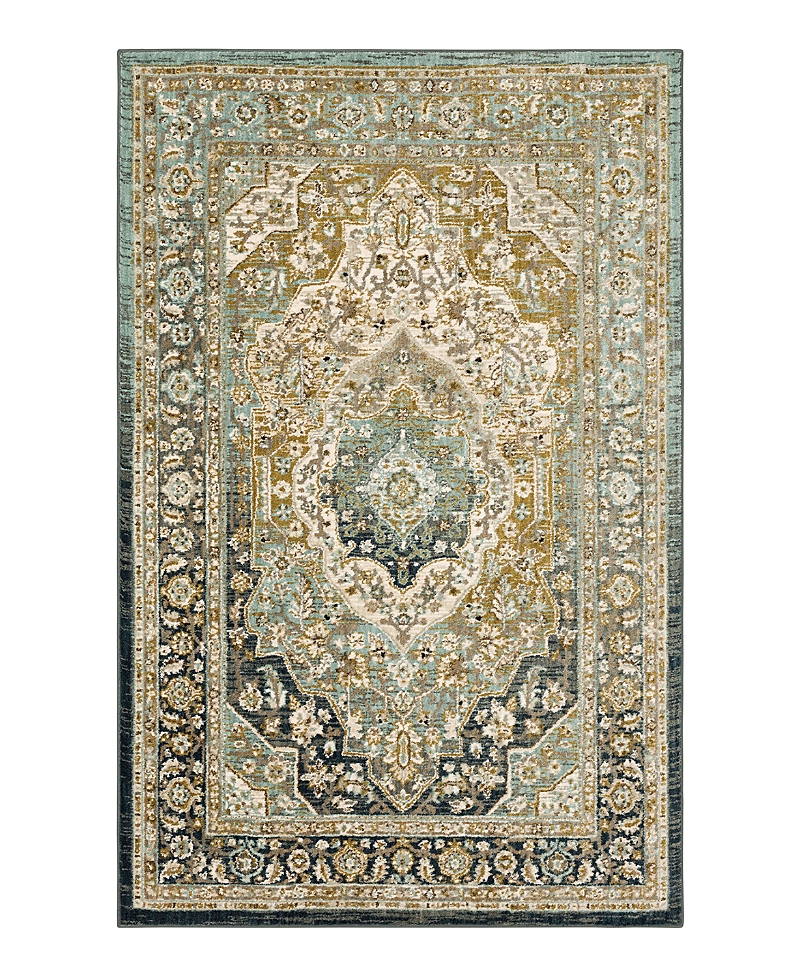 Karastan Touchstone Nore Area Rug, 3'6 X 5'6 In Jadeite