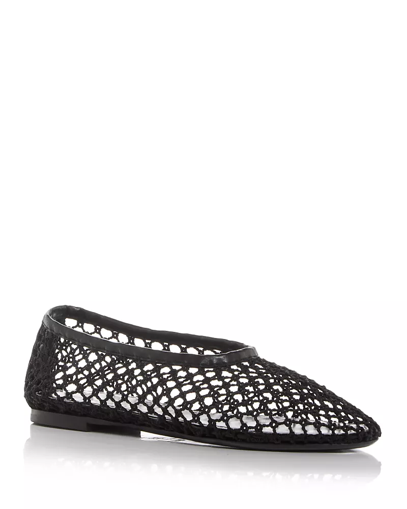 Staud Women's Alba Net Ballet Flats