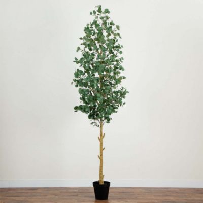 10' Artificial Eucalyptus Tree