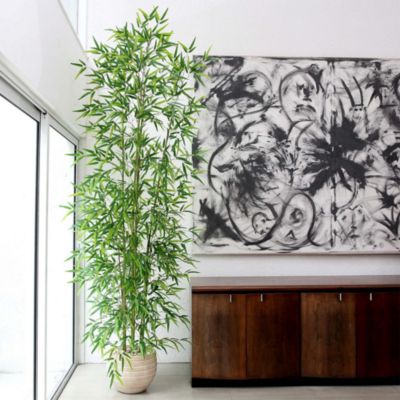 9' Artificial Green Bamboo Tree