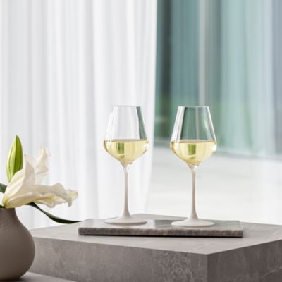 Manufacture Rock Blanc White Wine Glasses, Set of 4