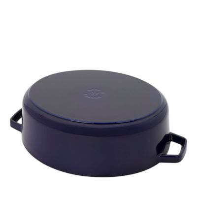 Cast Iron 6.25 Qt. Wide Oval Dutch Oven