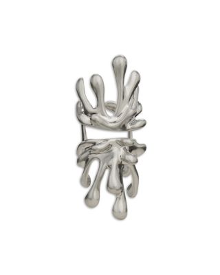 Cult Gaia Odeya Sculptural Splash Open Cocktail Ring