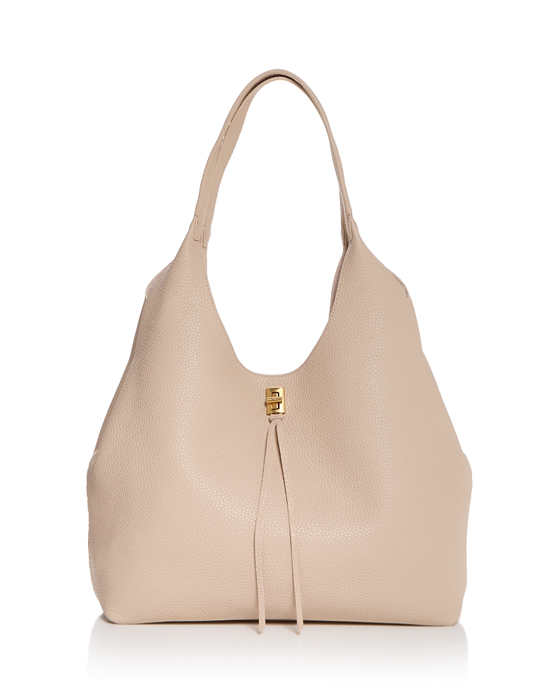 Rebecca Minkoff Darren Signature Leather Carryall Bag In Neutral