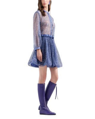 Emporio Armani Sheer Sequin Jacket - Exclusive | Bloomingdale's