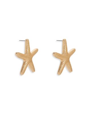 Statement Starfish Large Stud Earrings