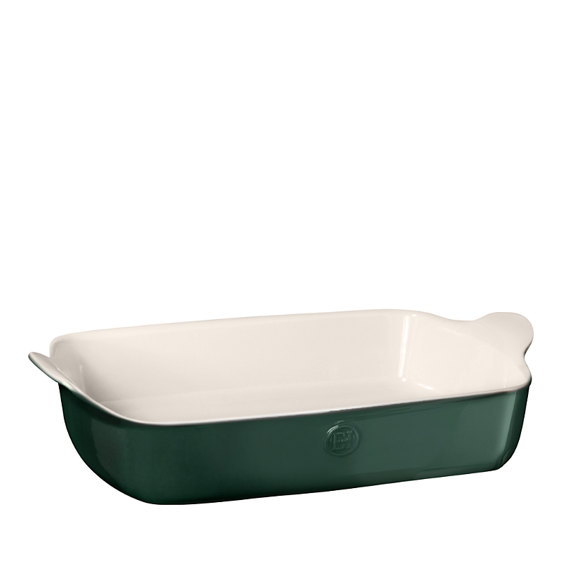 Emile Henry 13.7 Large Rectangular Baker In Evergreen