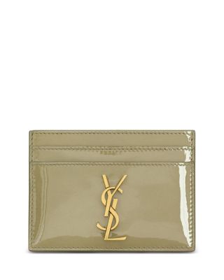 SAINT LAURENT - Cassandre Card Case in Patent Leather